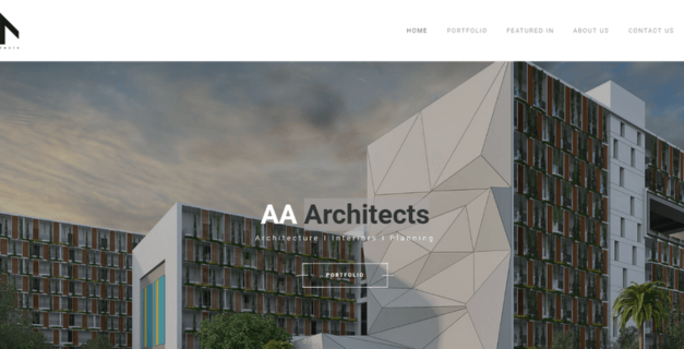 AA Architects Website Case Study